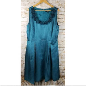 Alex Marie Formal Dress XL Teal Blue Green
